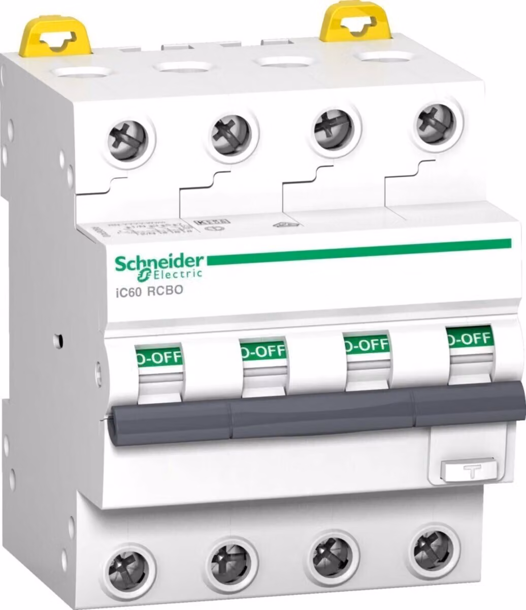 Schneider Electric iC60 RCBO, 6000 A, IP20