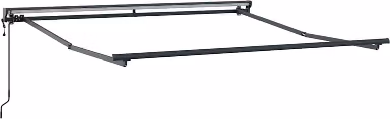 Struttura della tenda Regolabile Antracite 3 x 2,5 m Acciaio