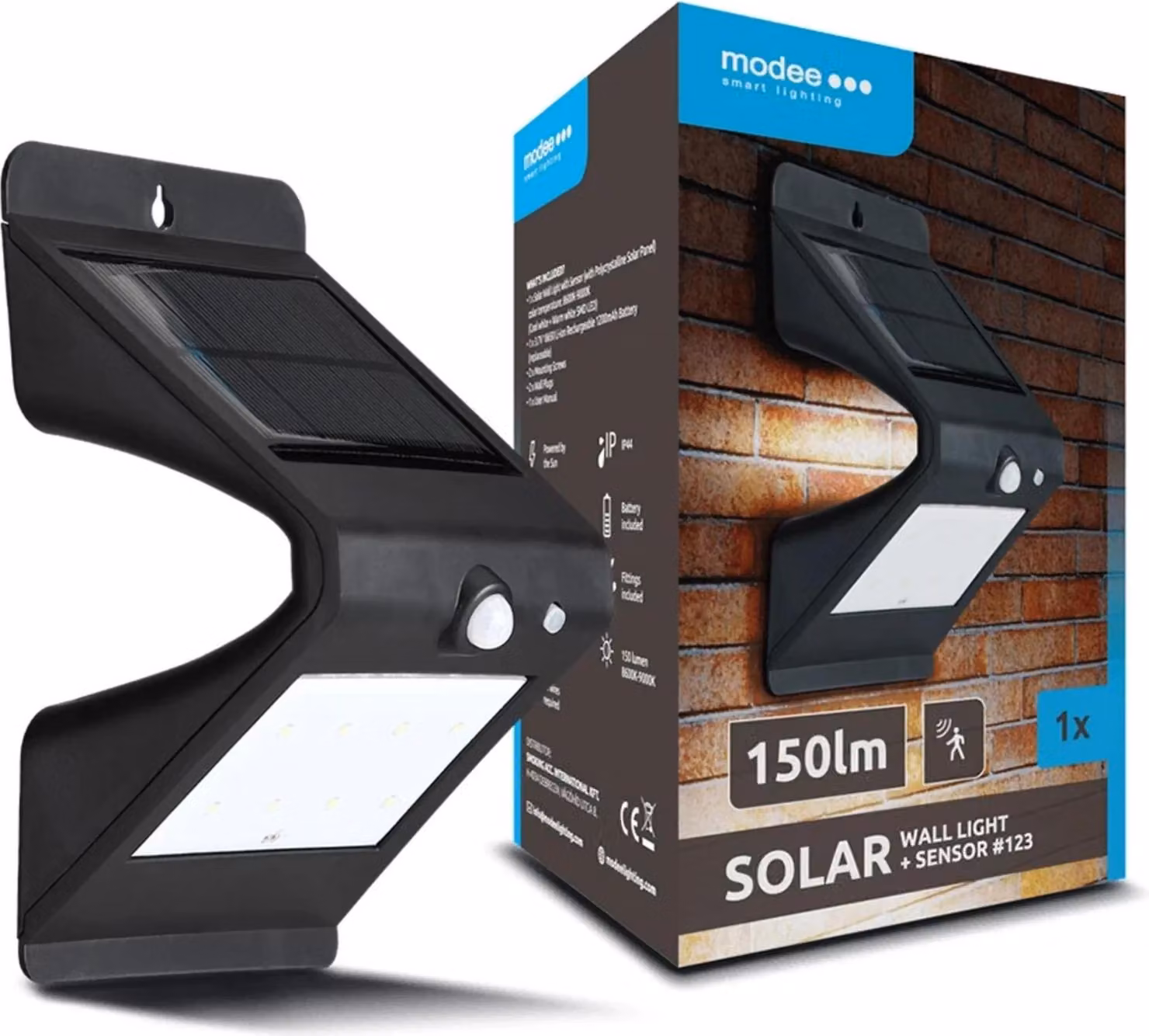 Lampada solare Modee WS123+sensore