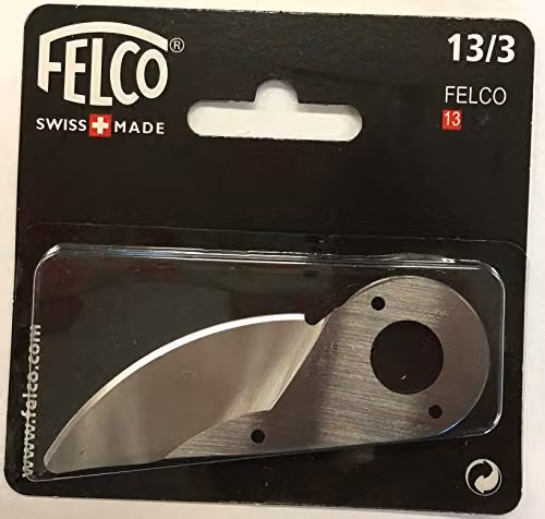 FELCO 13/3 Lama di ricambio per FELCO 13 (Lama di ricambio per forbici da giardino e macchine da taglio Bypass), Grigio