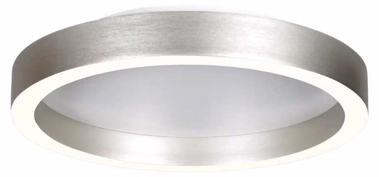 Plafoniera - acciaio - Ringlux - plastica metallo - Ø 30cm - LED - 4134ST - Steinhauer