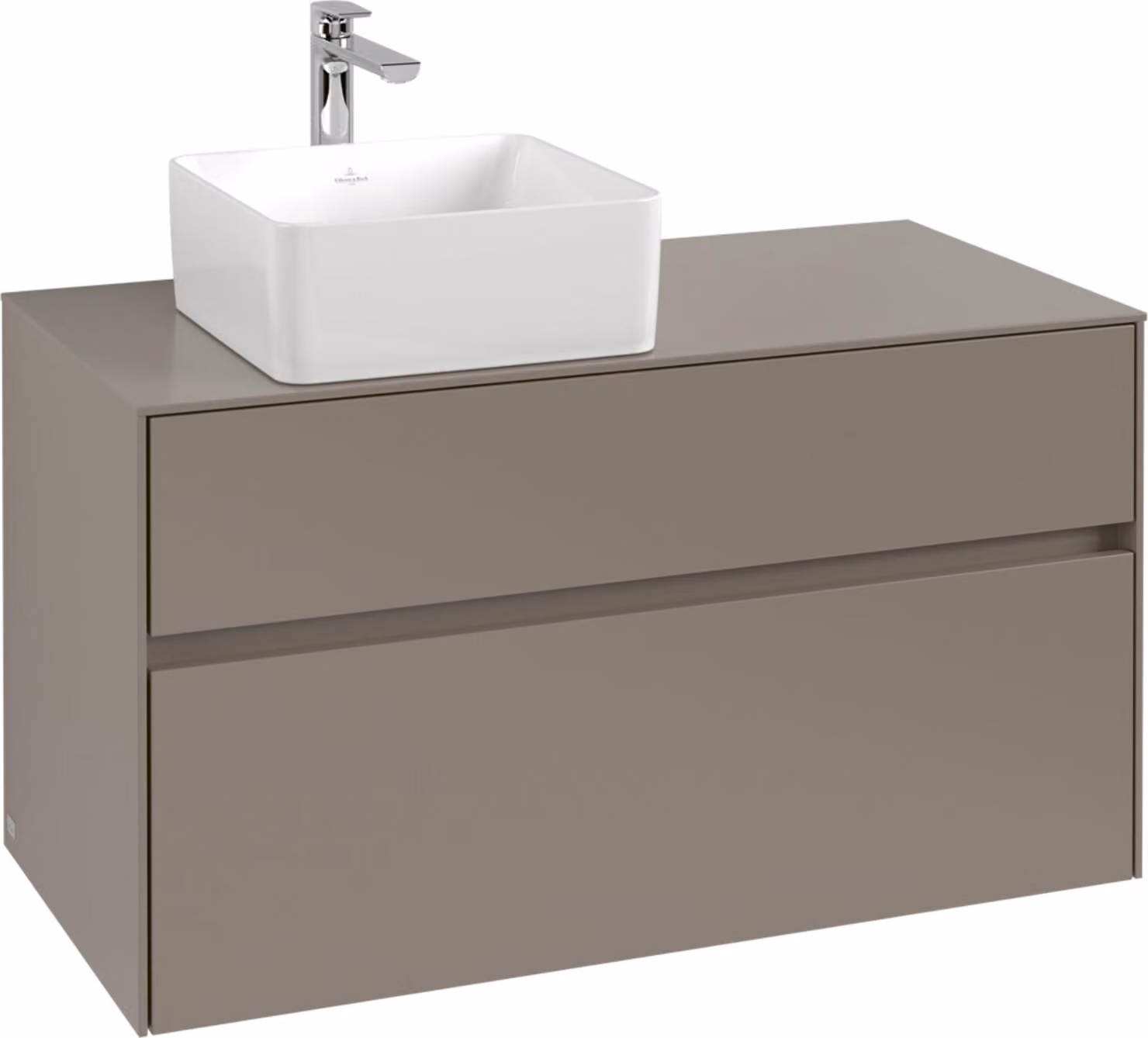 Mobiletto V&B Collaro 100x54,8x50cm, WT l, LED 7,3 W, bla Oa