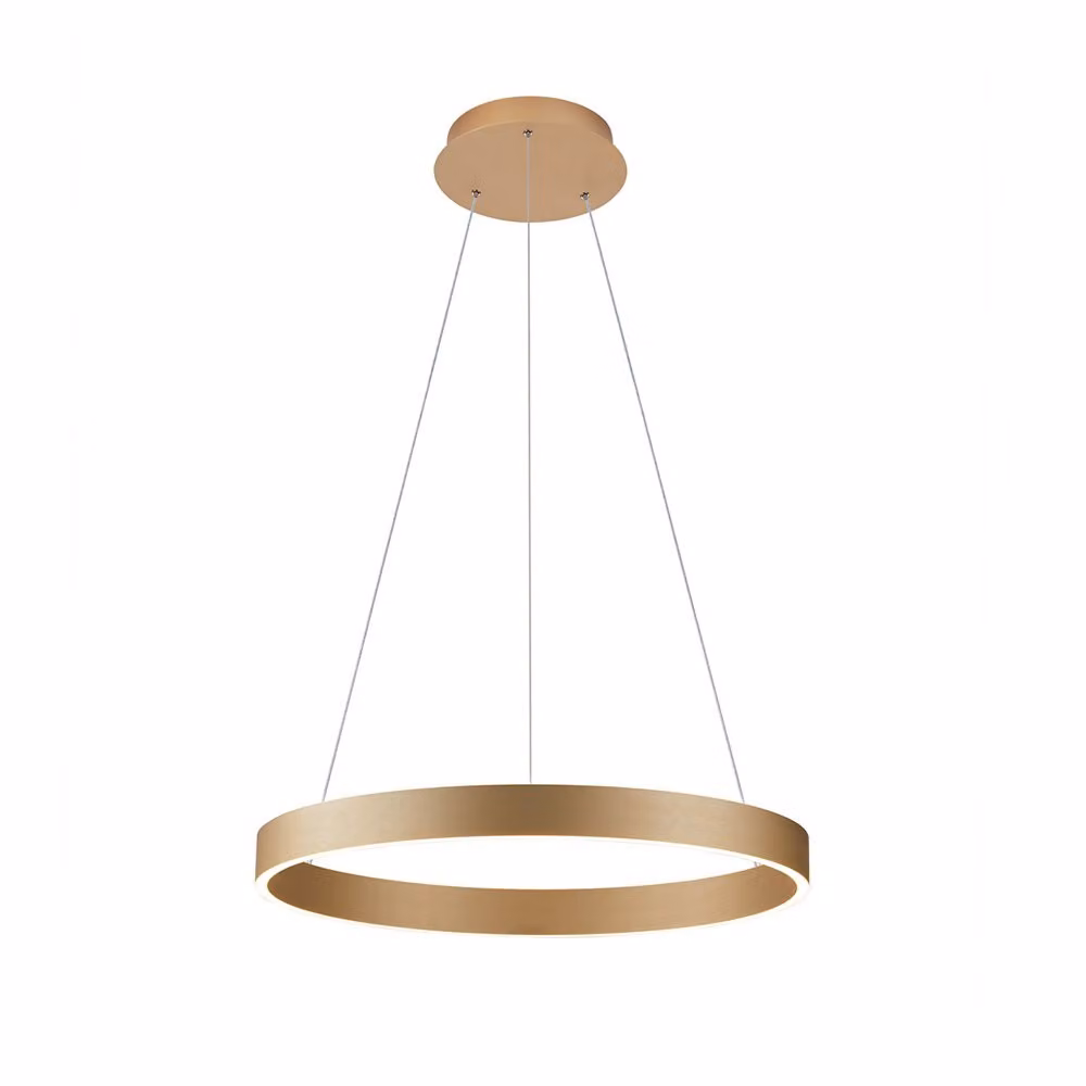 Lampada a sospensione LED 80W BRASCO UP DOWN PND-56215D-080RPC-GD-3KS4K-TRDIMM Italux