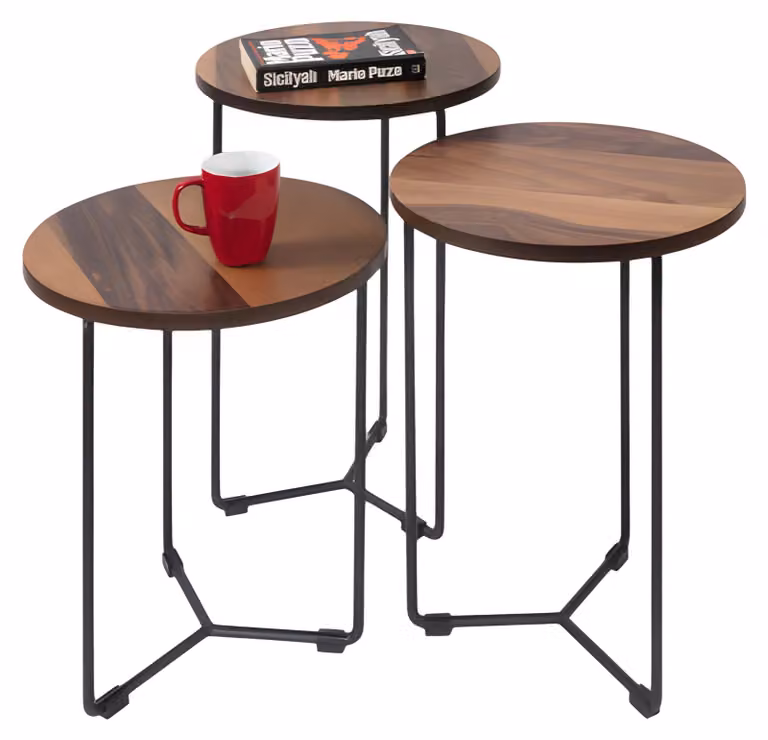 Beistelltisch Couchtisch Sofatisch Wohnzimmertisch Modern 3tlg.