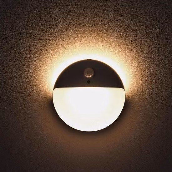 Set di lampade notturne con sensore di movimento per la cameretta dei bambini - Set di lampade notturne portatili a batteria con regolazione dell'intensità luminosa per il bagno - Cameretta dei bambini - Camera da letto