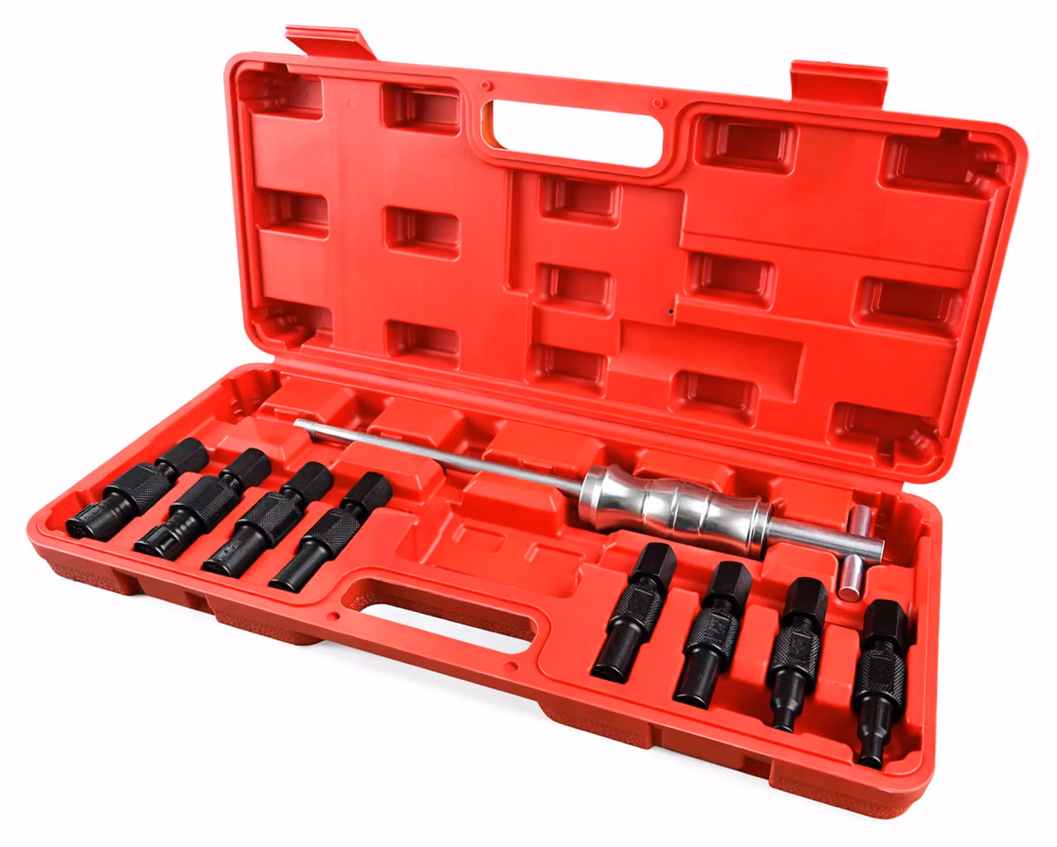 Set-kit estrattore cuscinetti interni, con martello scorrevole, smontaggio cuscinetto , Gebo Tools