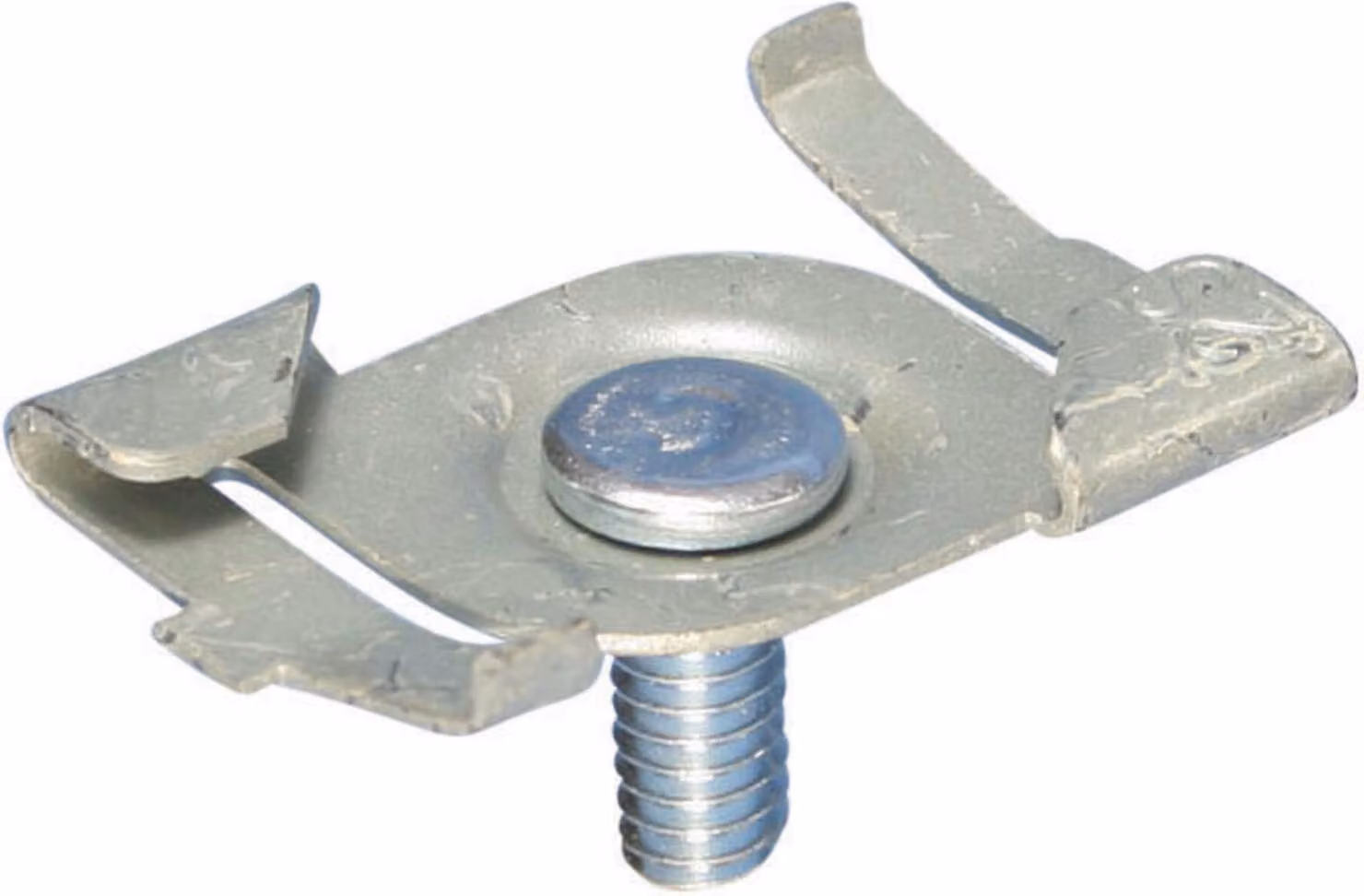 Morsetto P7 6x16 mm Š=24-26 mm - Morsetto flangiato 1,5 mm acciaio per molle 4G16M16