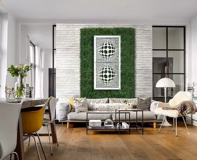 Pannello in PVC traforato Signorbit parasole colore bianco L: 98 cm, H: 198 cm