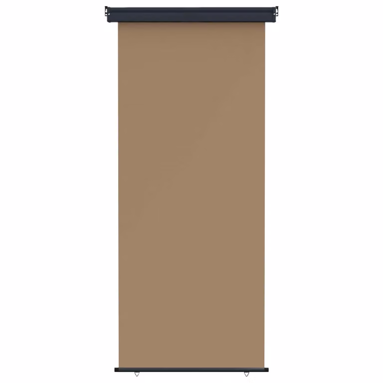Tenda laterale per balcone vidaXL in poliestere con struttura in acciaio, L: 100 cm, H: 250 cm