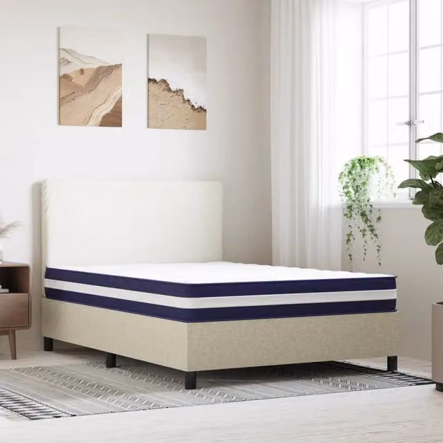 Materasso a Molle Insacchettate Medio Rigido 140x200 cm 372853