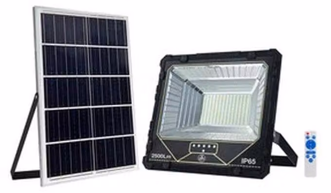 Lampada solare a LED, 2500 lumen, 6500 Kelvin, confezione da 1