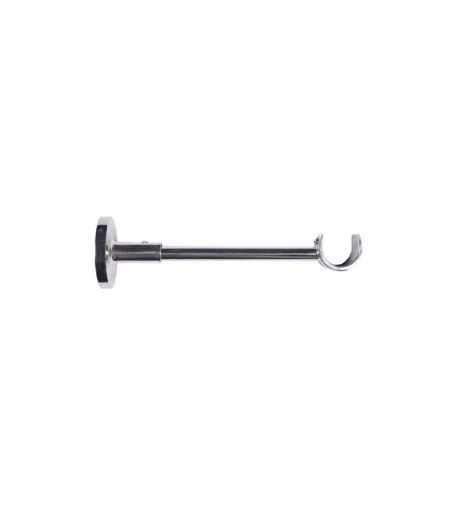 Supporto parete lungo Cromato