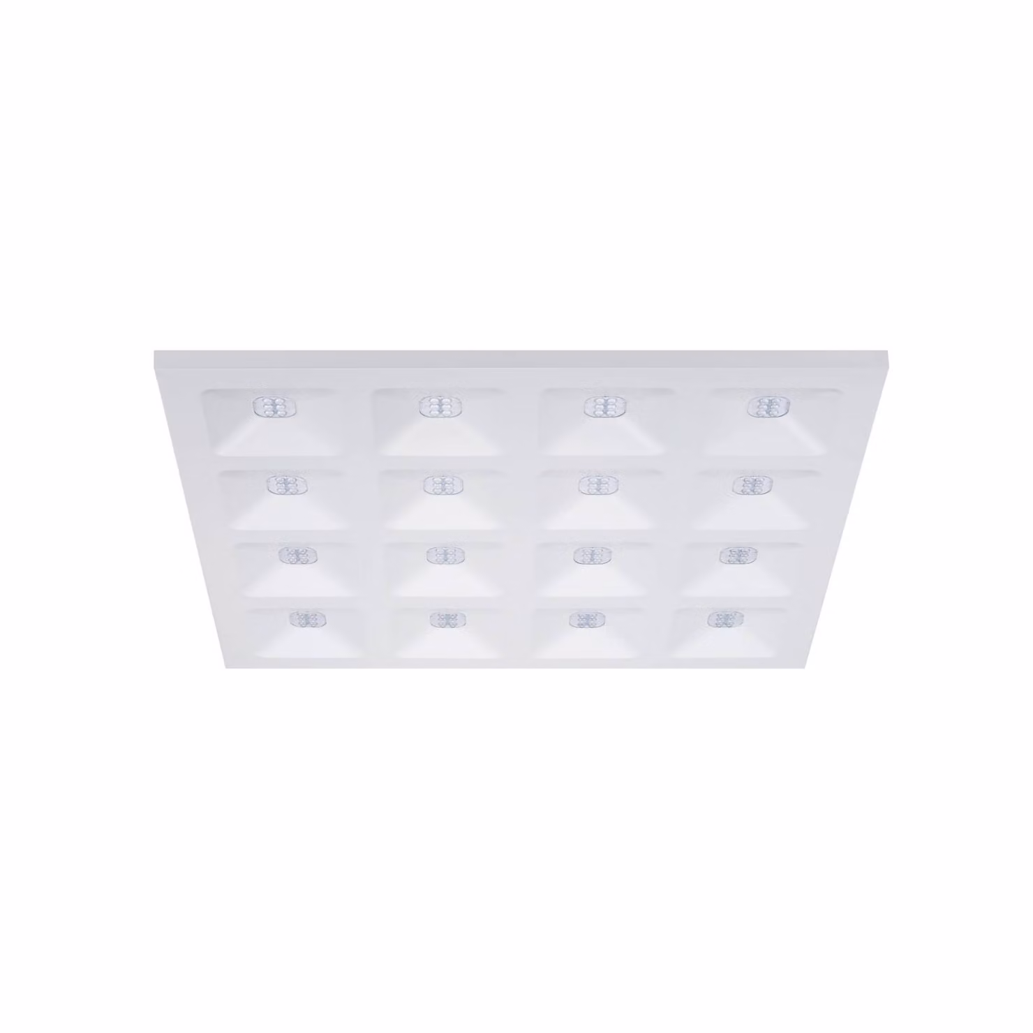Sylvania Pannello LED Quadro, 62,5 x cm, 840, DALI dimmerabile, Bianco / Opale, Studio / Ufficio, Metallo