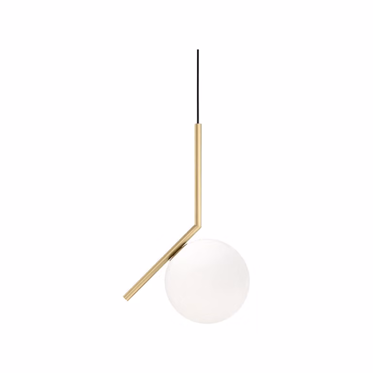 Flos - IC Lights S1 - Lampada a sospensione - Ottone
