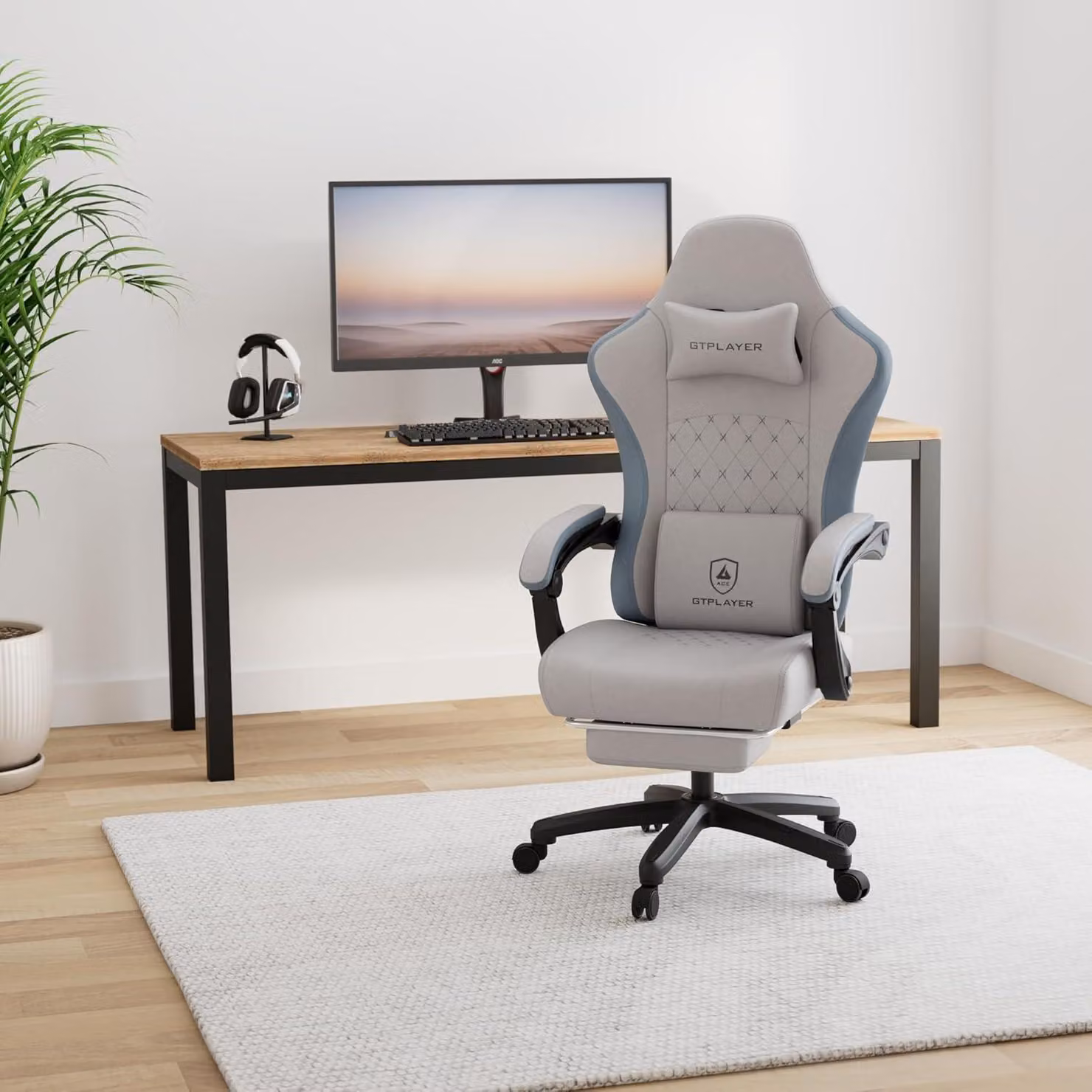 Sedia ergonomica da ufficio - Sedia da gaming - Sedia per computer - Sedia da lavoro - Sedia da scrivania