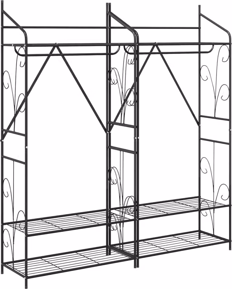Armadio Aperto Tinta unita 2 pcs 78 x 36 x 158 cm