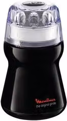 Macinacaffè Elettrico Moulinex The Original Grinder con Lame in Acciaio Inox, 180W, Nero AR110830 – 2