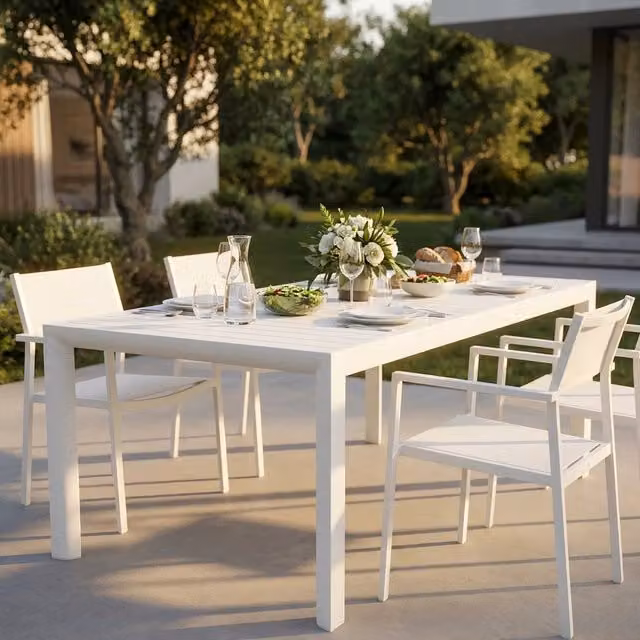 Tavolo da Giardino Allungabile in alluminio - MIKE
