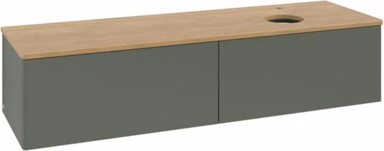 V&B Mobiletto senza struttura frontale - illuminazione Antao 160x50cm, HL, WBP hon. Oa, le gre. m Lac