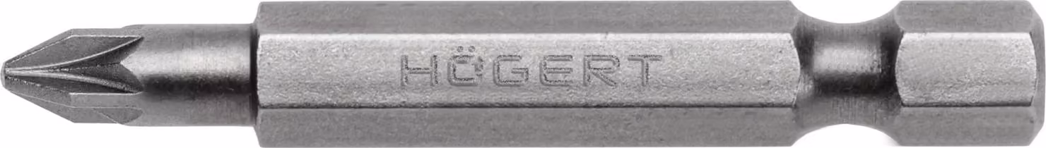 HOGERT Set di 2 punte per cacciavite PZ3 50mm HT1S321