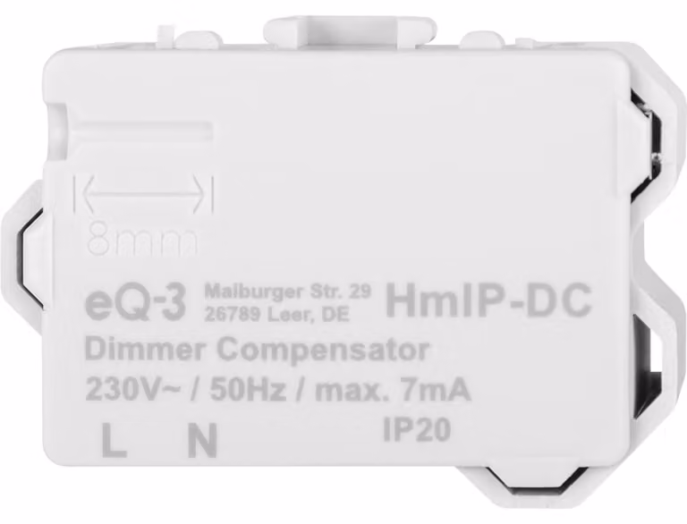 Interruttore Homematic IP HMIP-DC Bianco