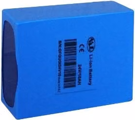 Batteria agli ioni di litio di ricambio per e-bike Wayel e Italwin I24V12 colore blu