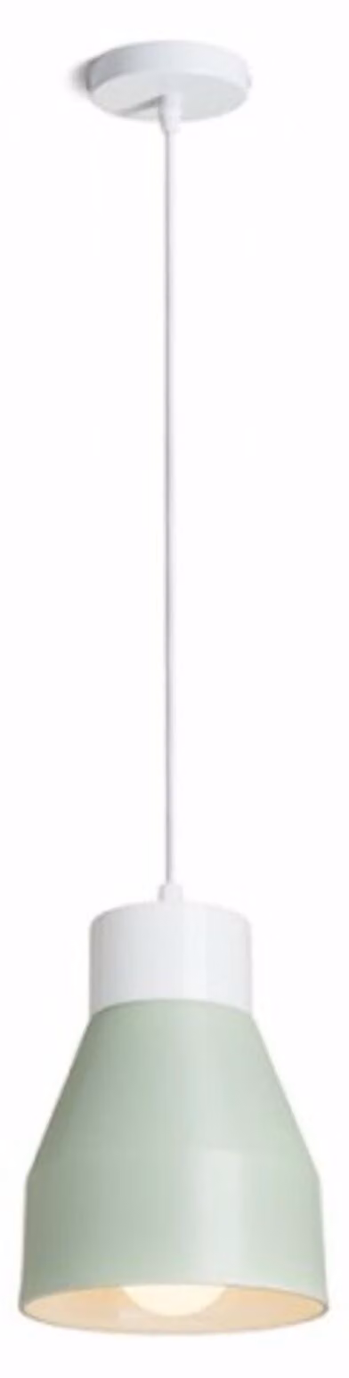 FRUTTI lampada a sospensione in Vetroceramica verde 230V E27 28W