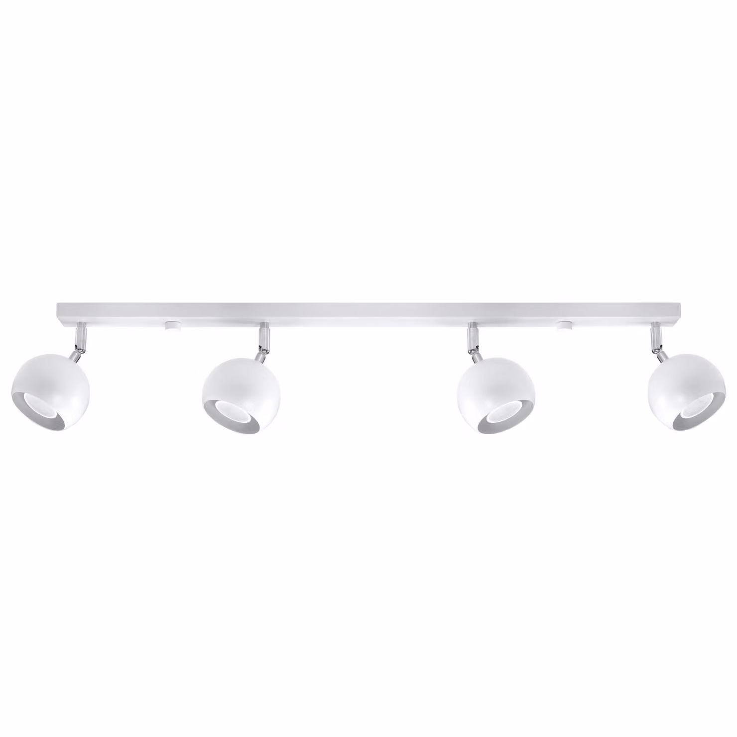 Lampada a soffitto OCULARE 4L bianco 4xGU10 10W acciaio 16x10x80cm Sollux Lighting