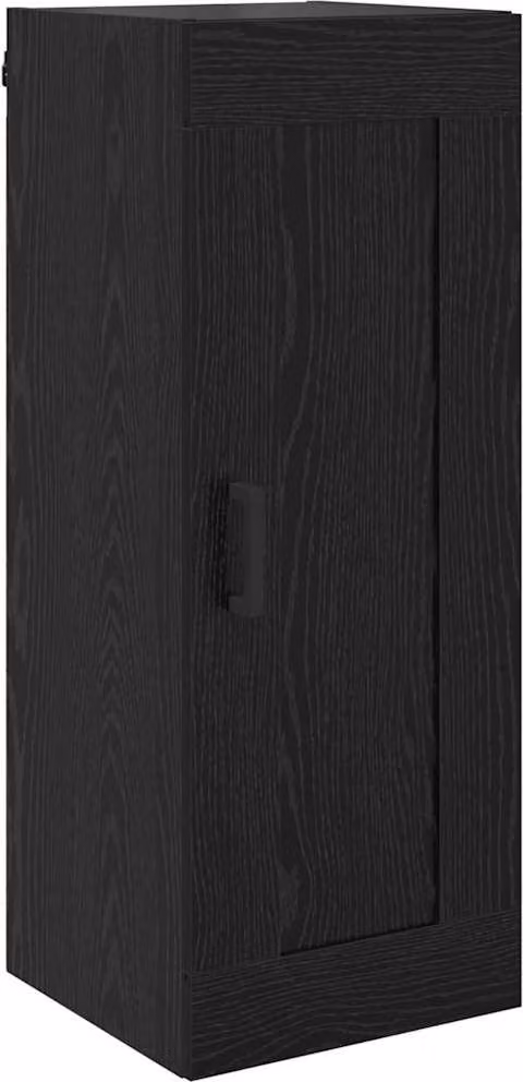 Pensile Rovere Nero 34,5 x 34 x 90 cm Legno multistrato