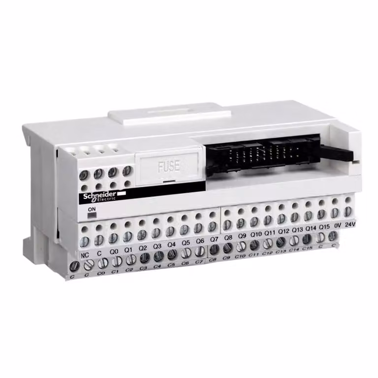 Schneider Electric Morsettiera passiva ABE7, 16 ingressi o uscite, LED ABE7H16C11