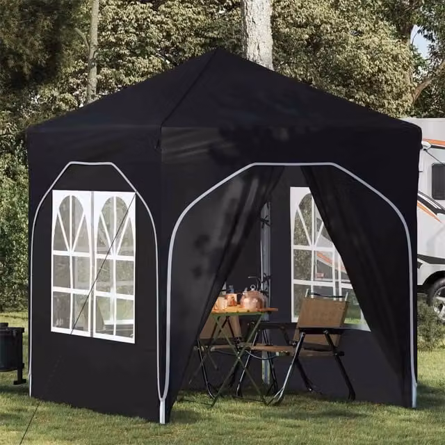 Tenda per feste a pop-up-Gazebo 192 x 192 x 245 cm Antracite 544990