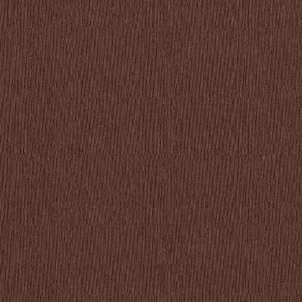 Paravento da Balcone Marrone 90x500 cm in Tessuto Oxford
