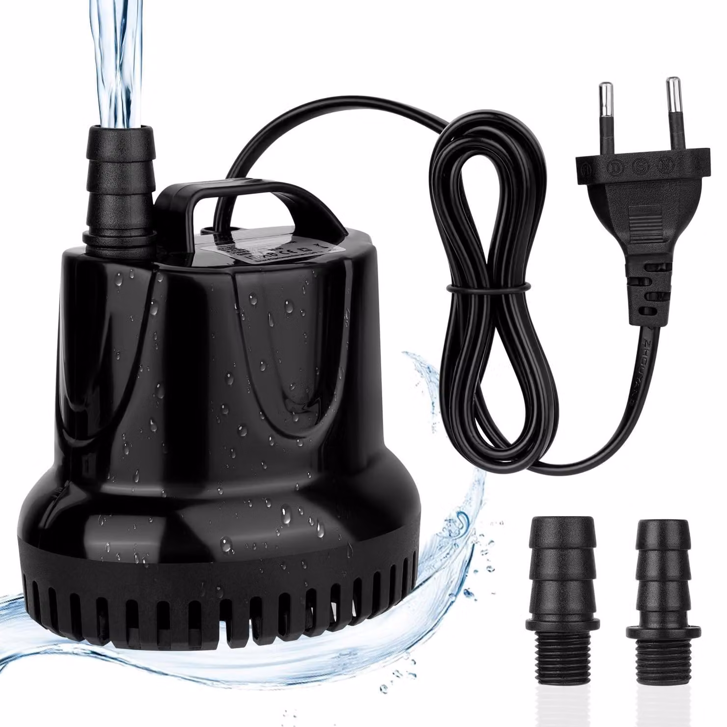 Pompa sommersa - Pompa per laghetto - 25 W - 1200 l/h - Ventose