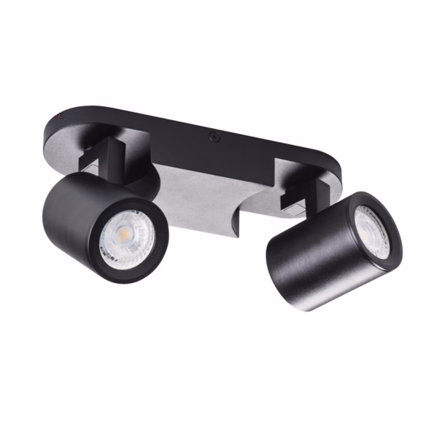 Kanlux LAURIN 29123 Lampada da parete/soffitto 2x max. 35W GU10 nero