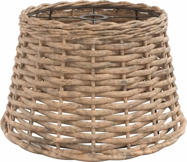 Paralume da Soffitto Marrone Ø38x23 cm in Vimini