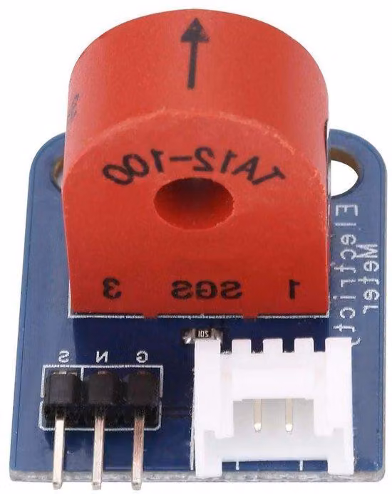 Modulo trifase/quadrifase per misuratore di corrente alternata con isolatore di corrente alternata per piattaforma Arduino