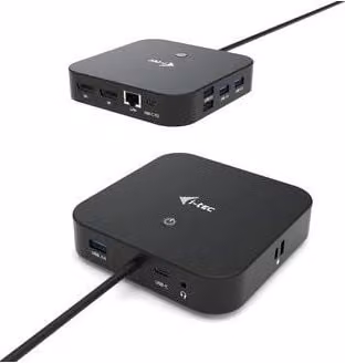 I-tec usb-c dual display docking station with power delivery 100 w - C31DUALDPDOCKPD