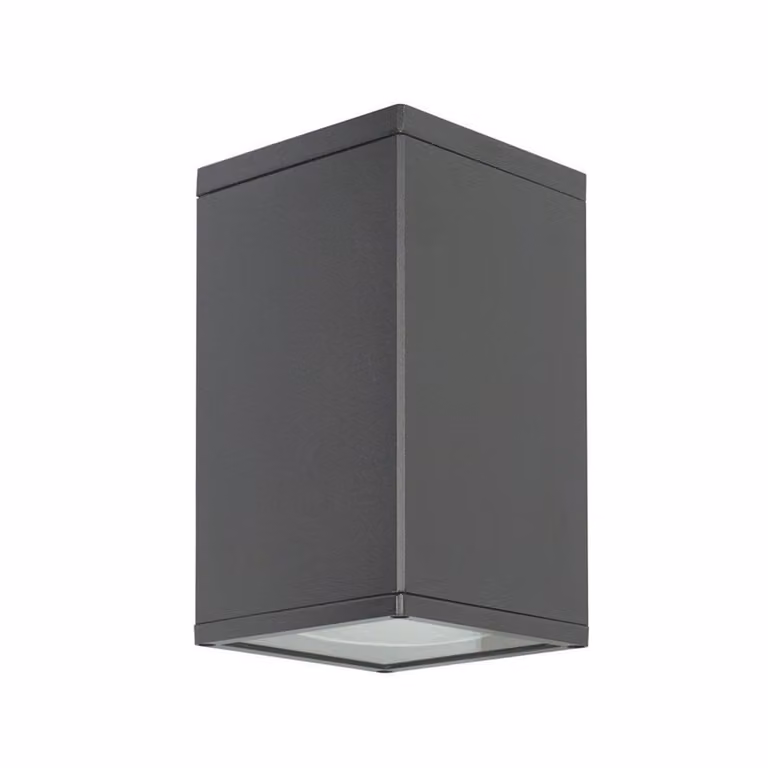 Lampada da soffitto spot esterna 21x12 cm 1xE27 grigio scuro IP54 SU-MA 8003 DG