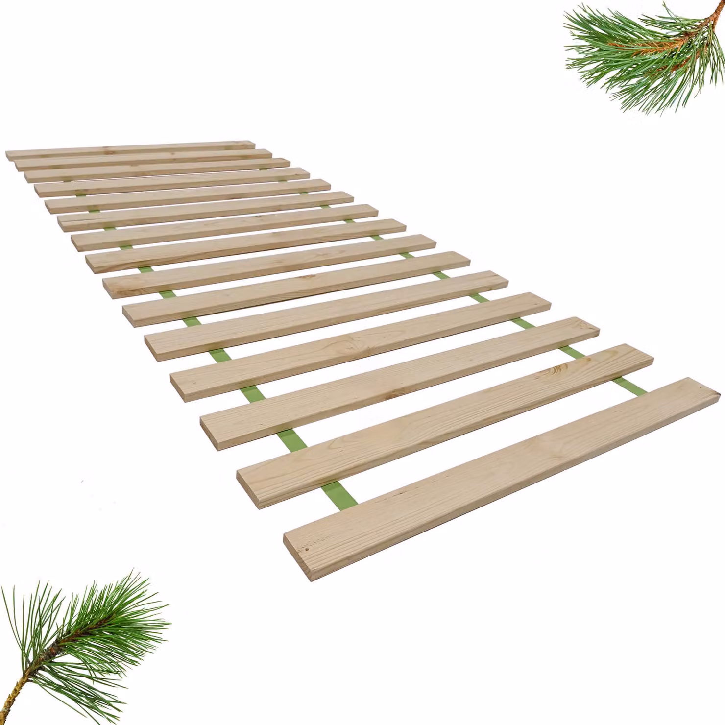 INNOVAHOME - Retino a doghe arrotolabile 90x200 - Retino in pino rinforzato