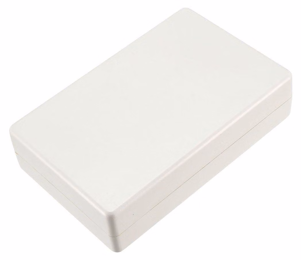 Scatola di derivazione elettronica in plastica - 50x28x15 mm, colore bianco