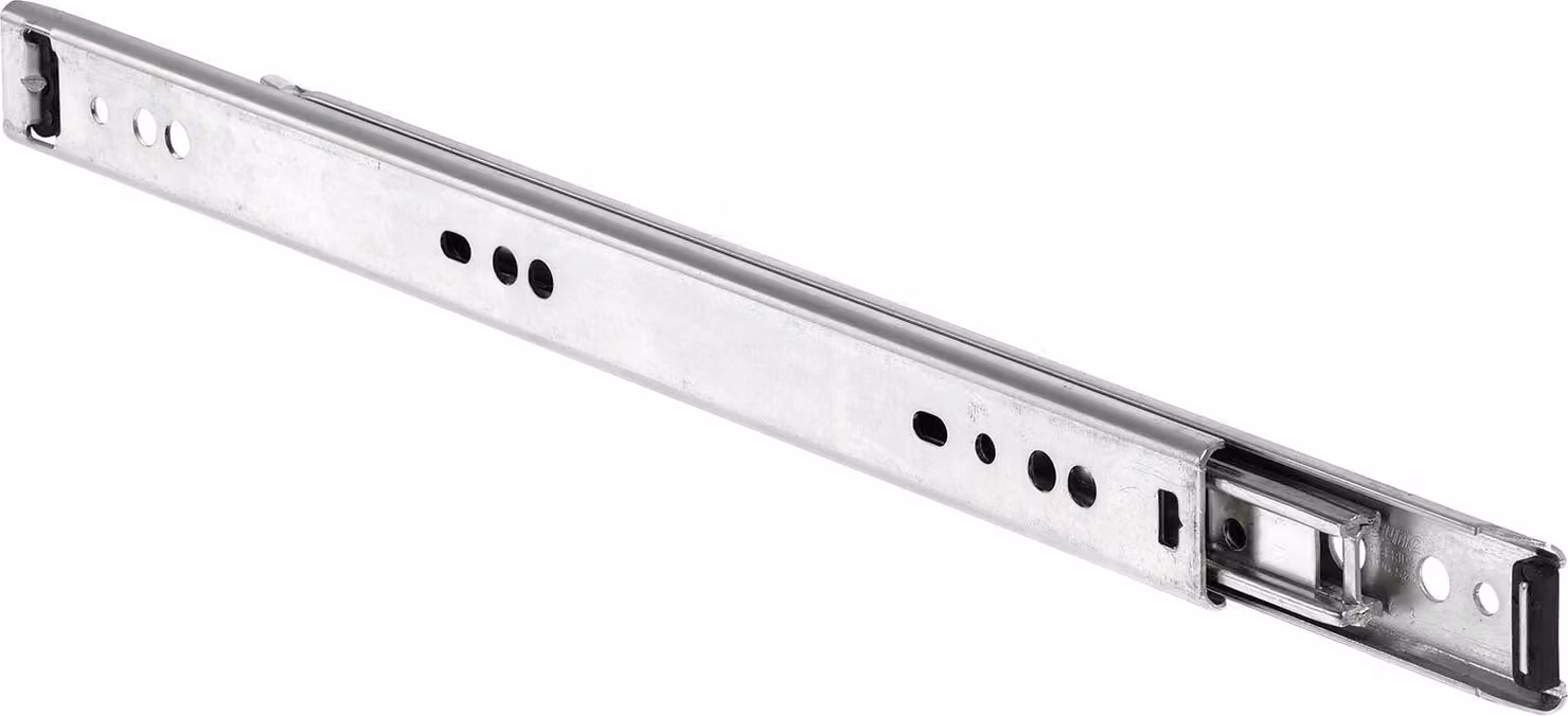 ACCURIDE DZ2601 Guida a sfera a estrazione totale, lunghezza 550 mm, acciaio zincato