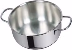 Casseruola in acciaio inox 18/10 Metalsomma ECO 205 argento, diametro 12 cm