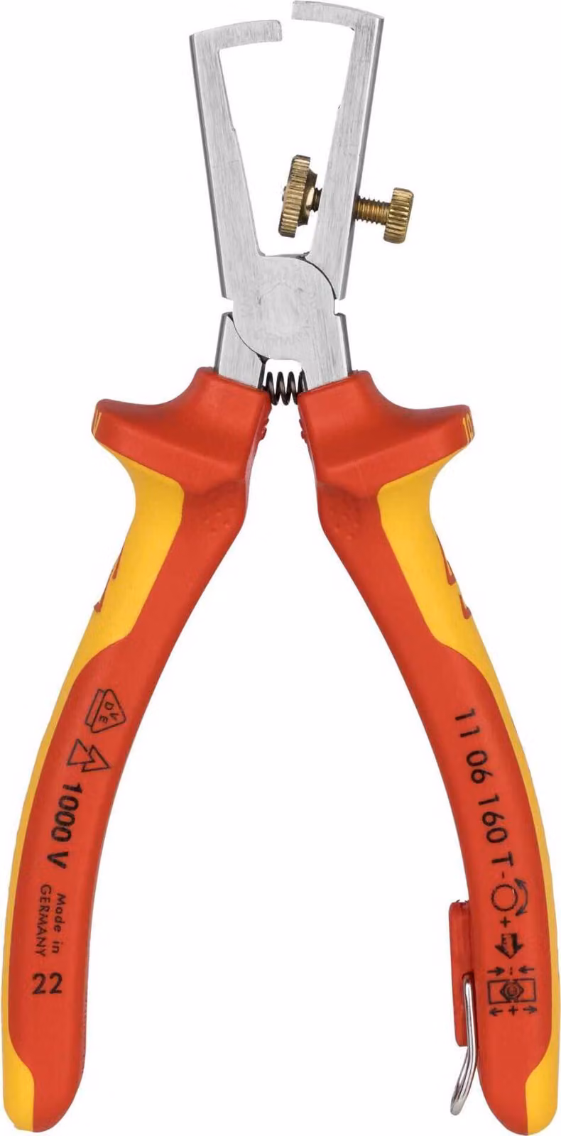 Spelafili KNIPEX con occhiello di fissaggio