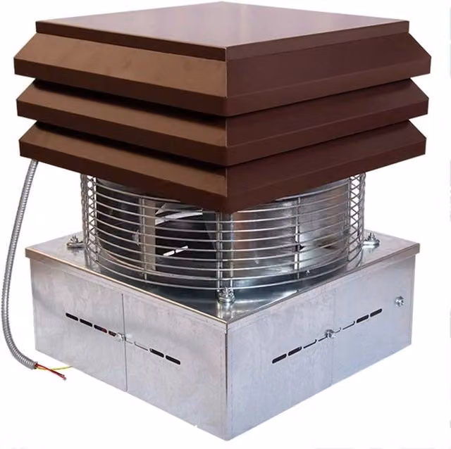 Aspiratore elettrico per camino e barbecue Gemi Elettronica in acciaio
