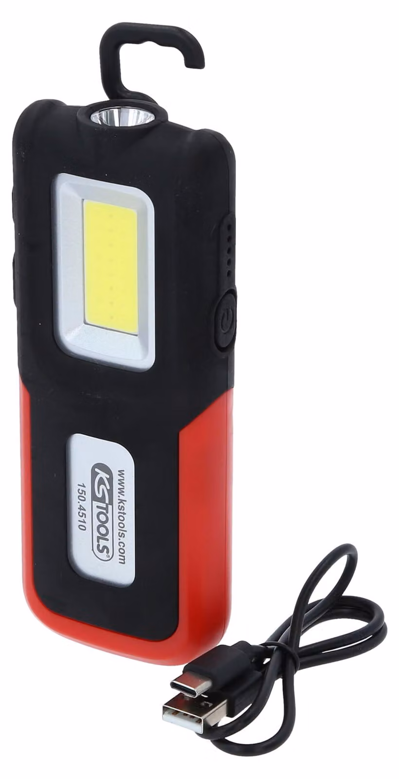 KS Tools Lampada portatile per officina, pieghevole, 500 lumen