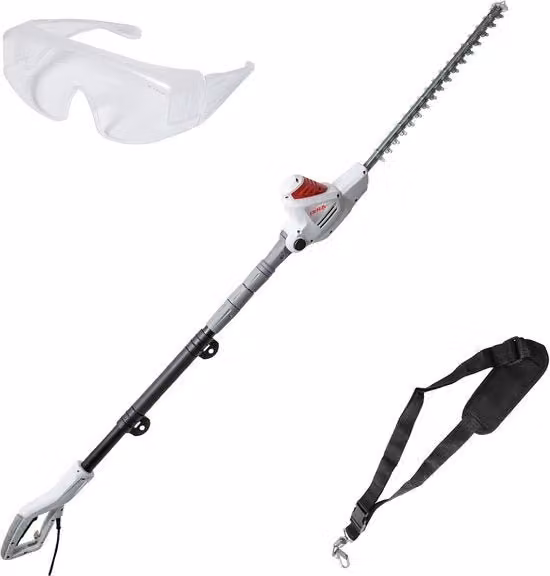 Heggenschaar Telescopica Elettrica - Lunghezza di taglio 51 cm, Leggera e Sicura