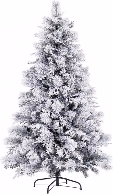 Albero Innevato Salisburgo Altezza 180cm con 410 Rami