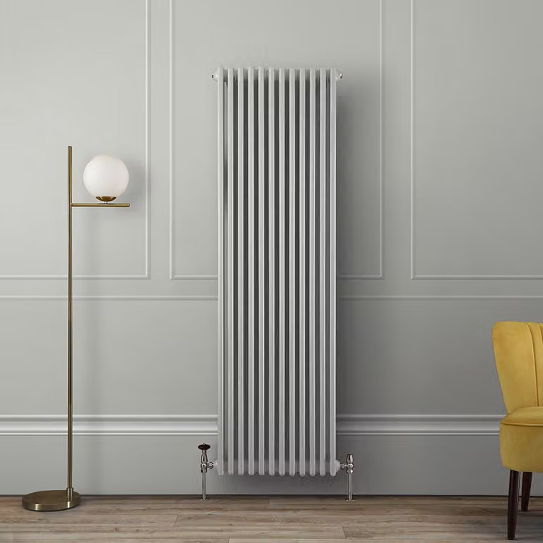 Radiatore a Tre Colonne Verticale Tradizionale - Grigio  - 1800mm x 560mm