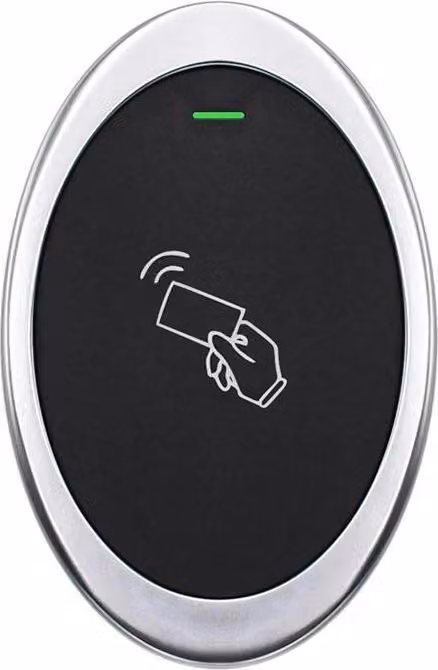 Lettore di schede RFID con controllo accessi, da esterno, compatto, impermeabile, IP66 SecureEntry-CR40