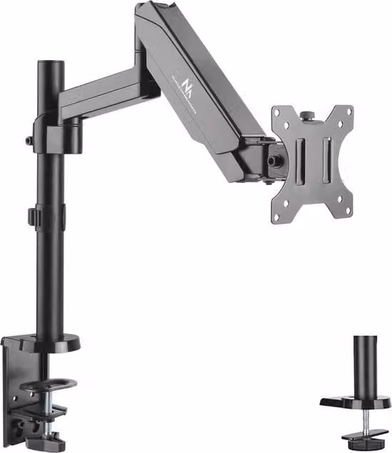 Sostegno per monitor con vite gas con supporto per schermi da 17 a 32 pollici - Sostegno per tavolo universale con VESA 75x75 100x100